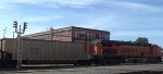 BNSF coal train DPU